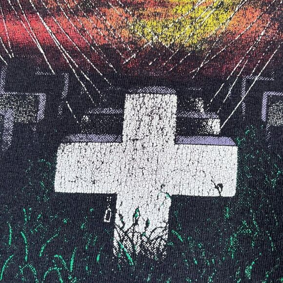 METALLICA Master of Puppets Vintage '07 T Tee Shirt Slayer Thrash Metal LP - Picture 3 of 6